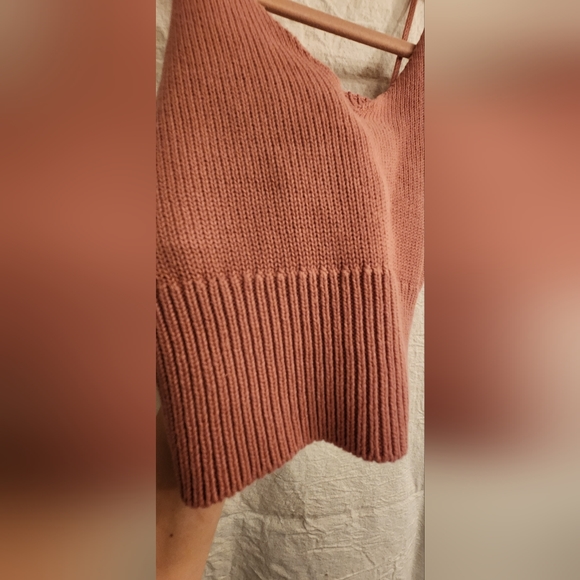 Italian 100% Cotton Knit Top, size Small - Picture 7 of 8